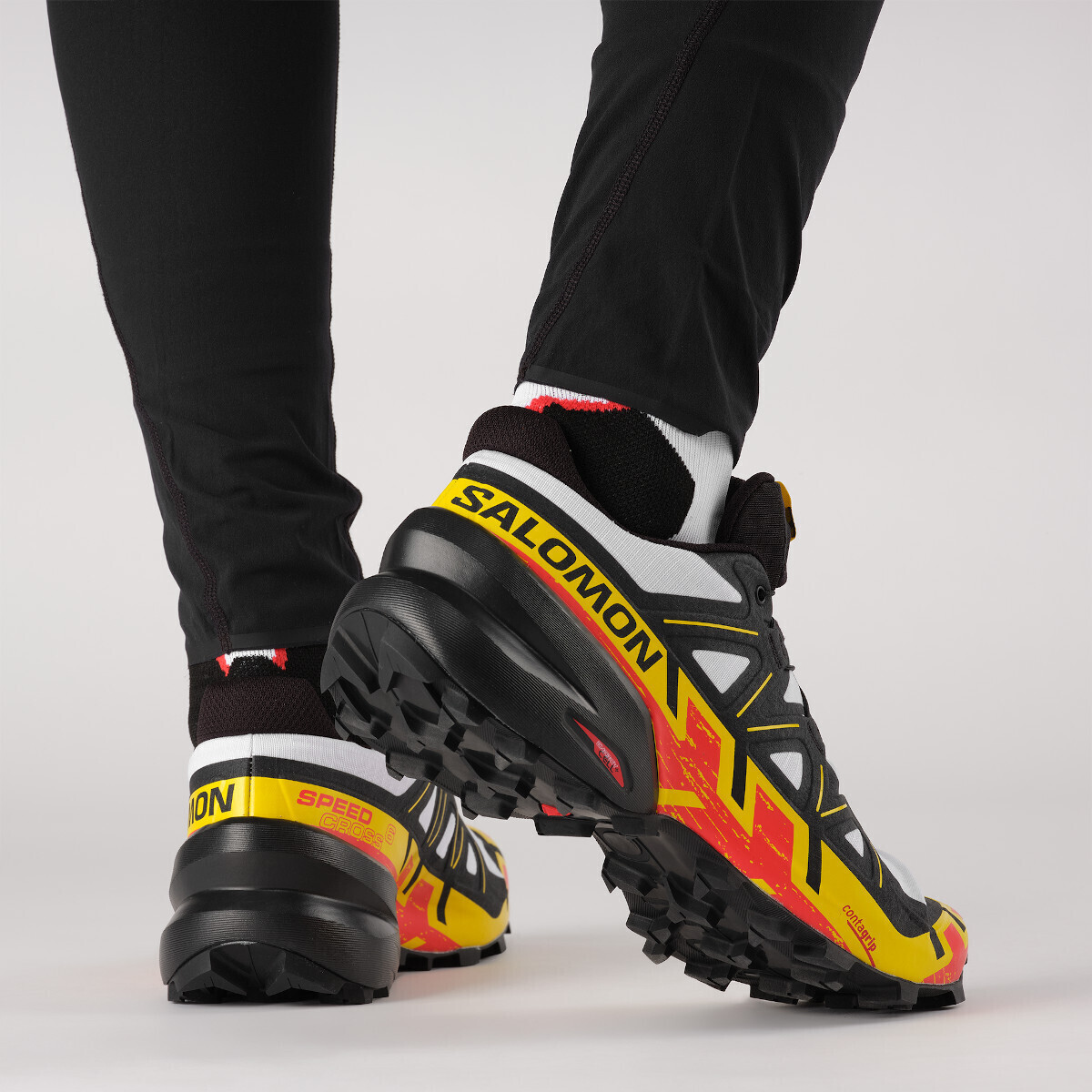 Salomon Speedcross 6 Men s white black empire yellow au meilleur prix sur idealo