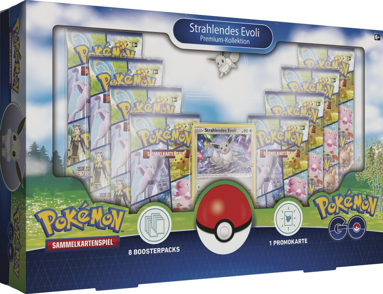 Amigo Pokémon GO Shiny Eevee Premium collection