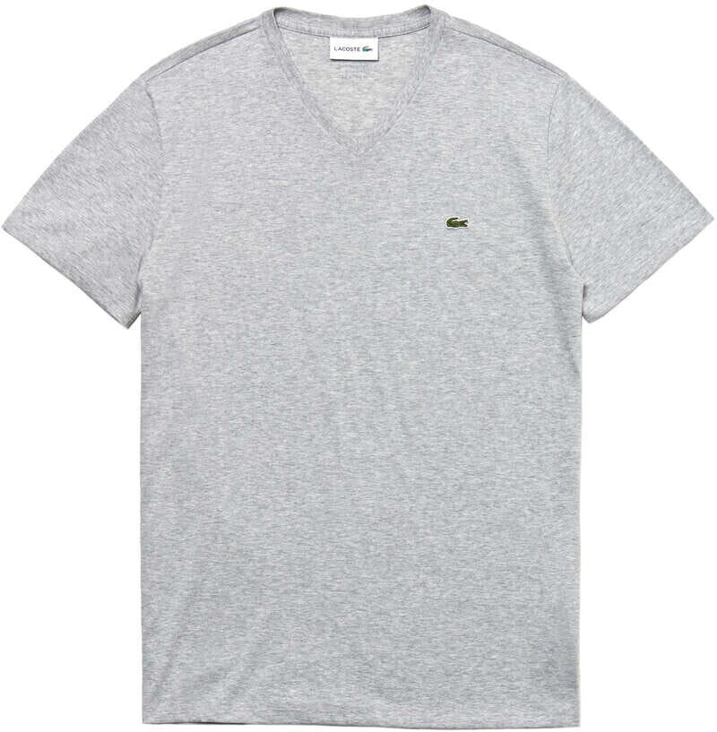 Lacoste T-Shirt (TH671000) argent chine