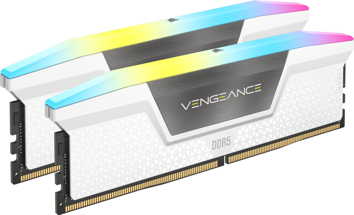 Corsair Vengeance RGB 32GB Kit DDR5-6000 CL36 (CMH32GX5M2D6000C36W)