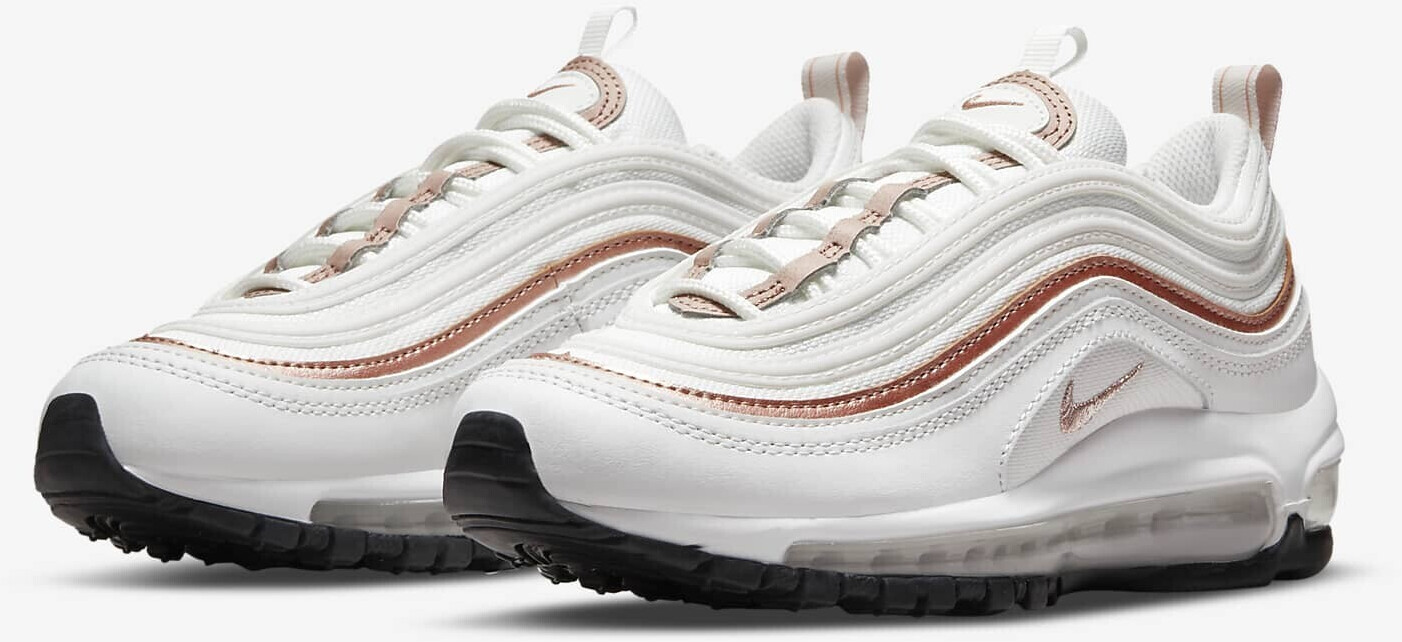 Nike Air Max 97 GS Kids 921522 summit white white off noir metallic red bronze ab 78 95 Preisvergleich bei idealo