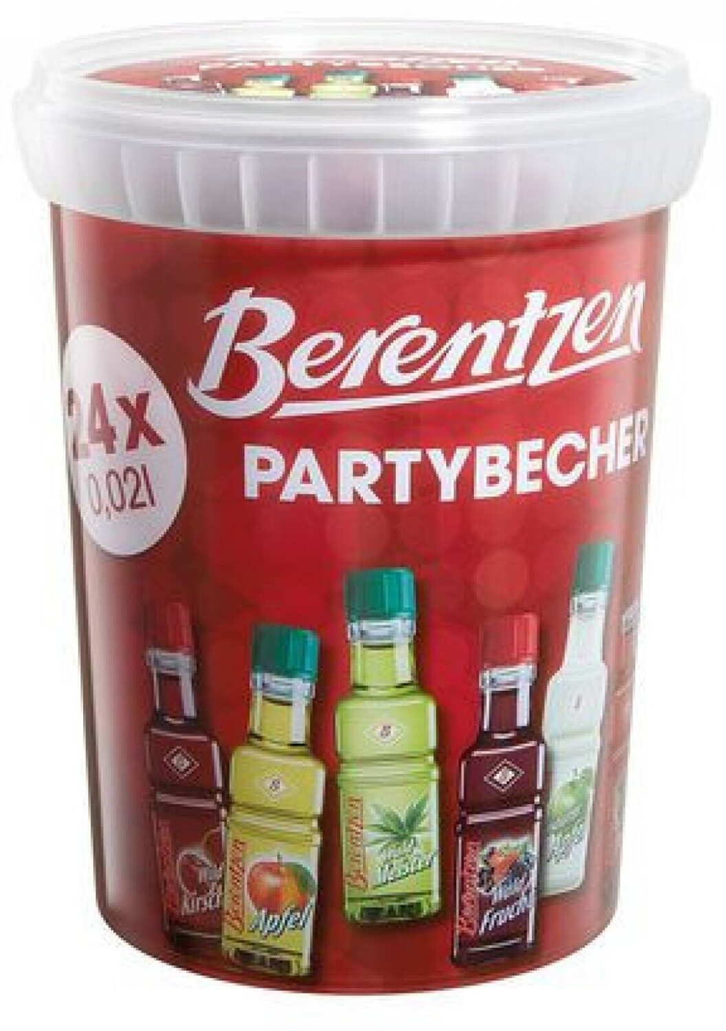 Berentzen Minis Partybecher 24x0,02l 15-18% ab 18,99 € (Februar 2024  Preise)