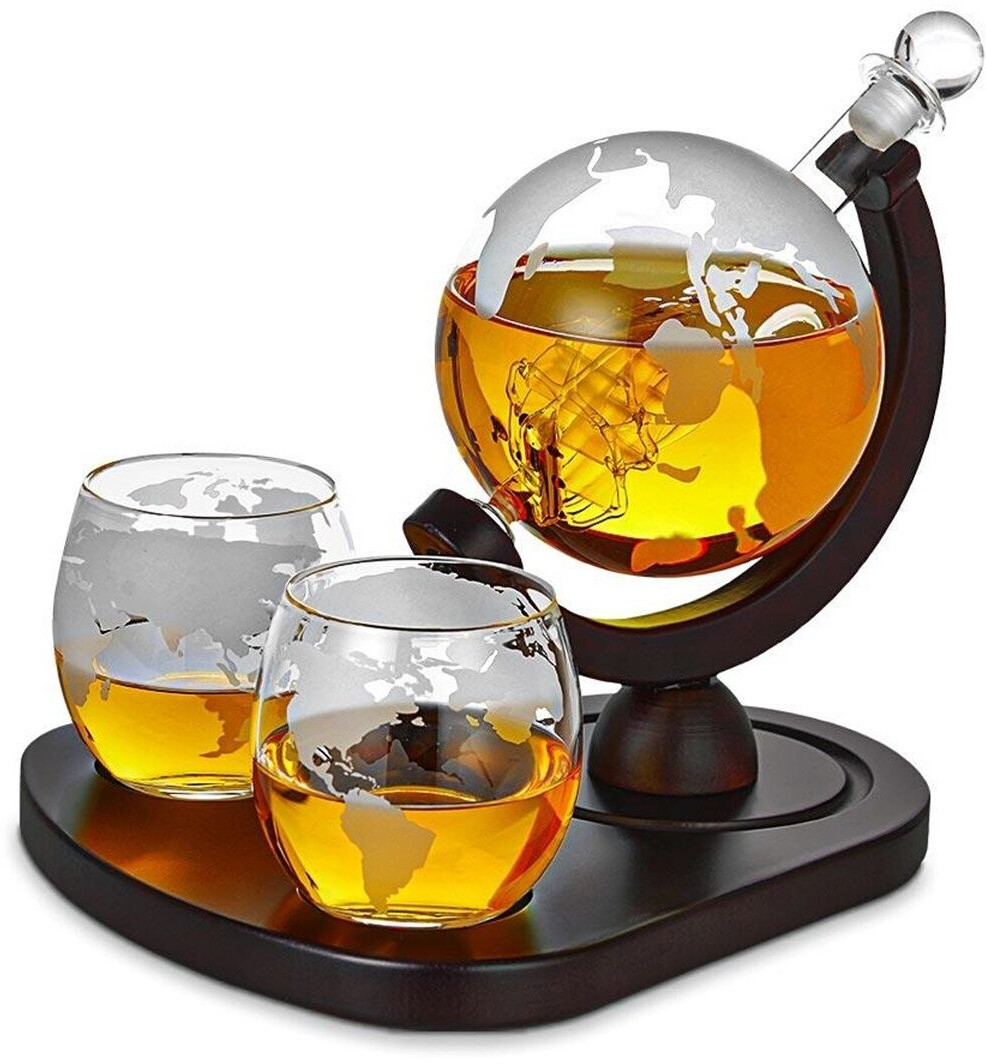 Mikamax Deluxe Globe Decanter Set
