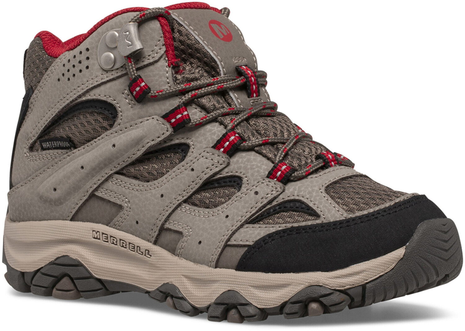 Merrell Moab 3 Mid Waterproof Kids red/boulder