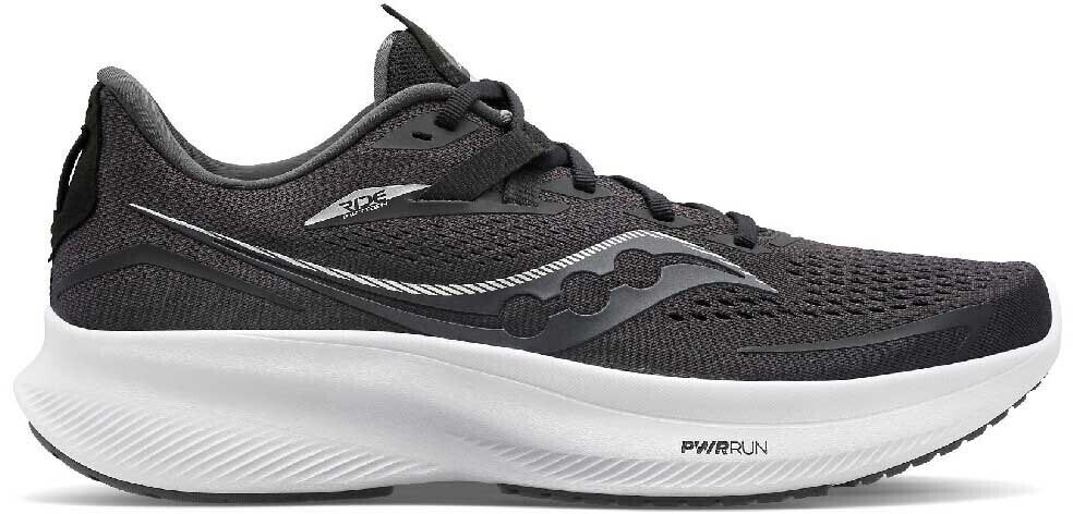 Saucony Ride 15 Wide black white ab 59 99 Preisvergleich bei idealo