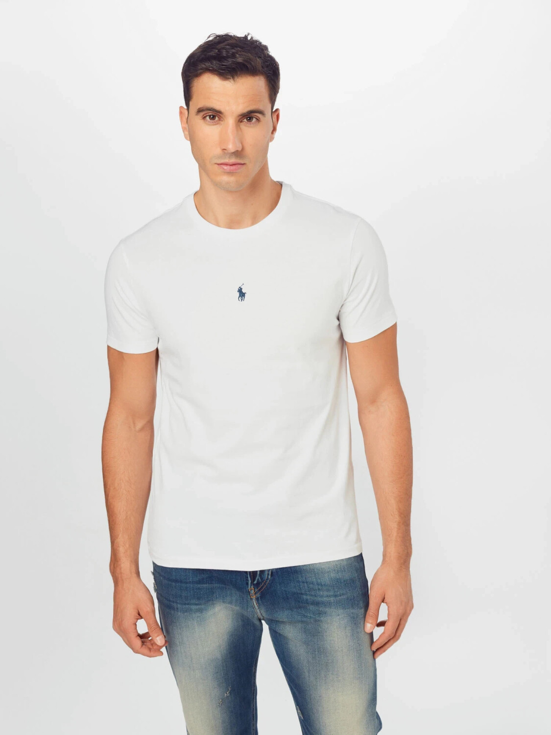 Buy Polo Ralph Lauren Custom Slim Fit TShirt (710839046) white from £