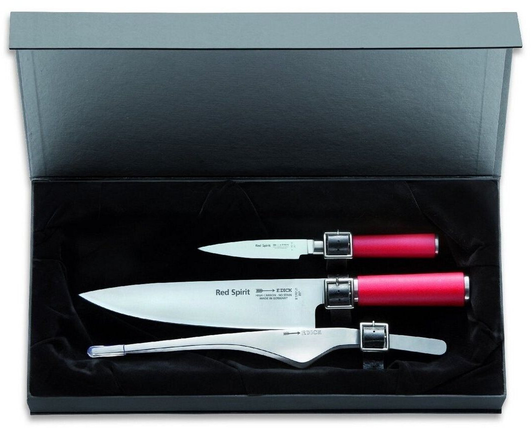 Friedr.Dick Knife Set Red Spirit 3 pcs.