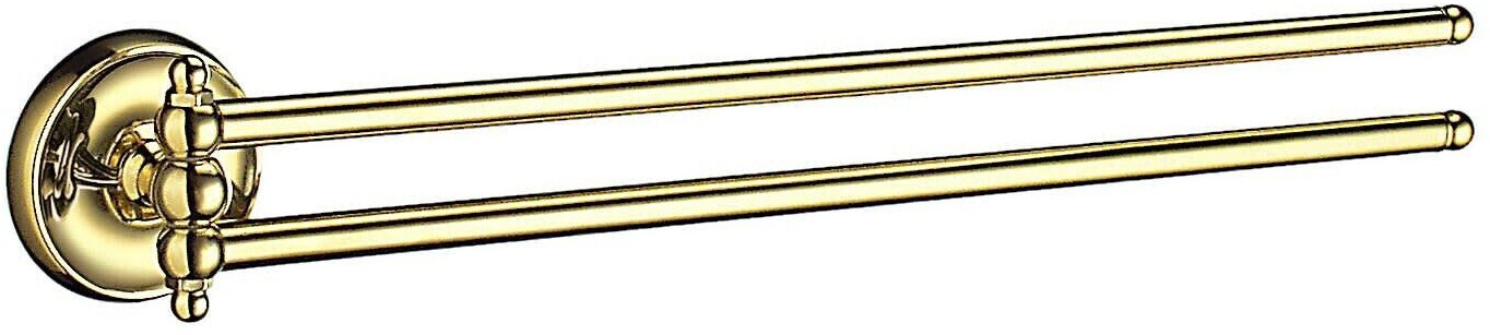 Smedbo Villa Swing Arm Towel Rail 226 Messing