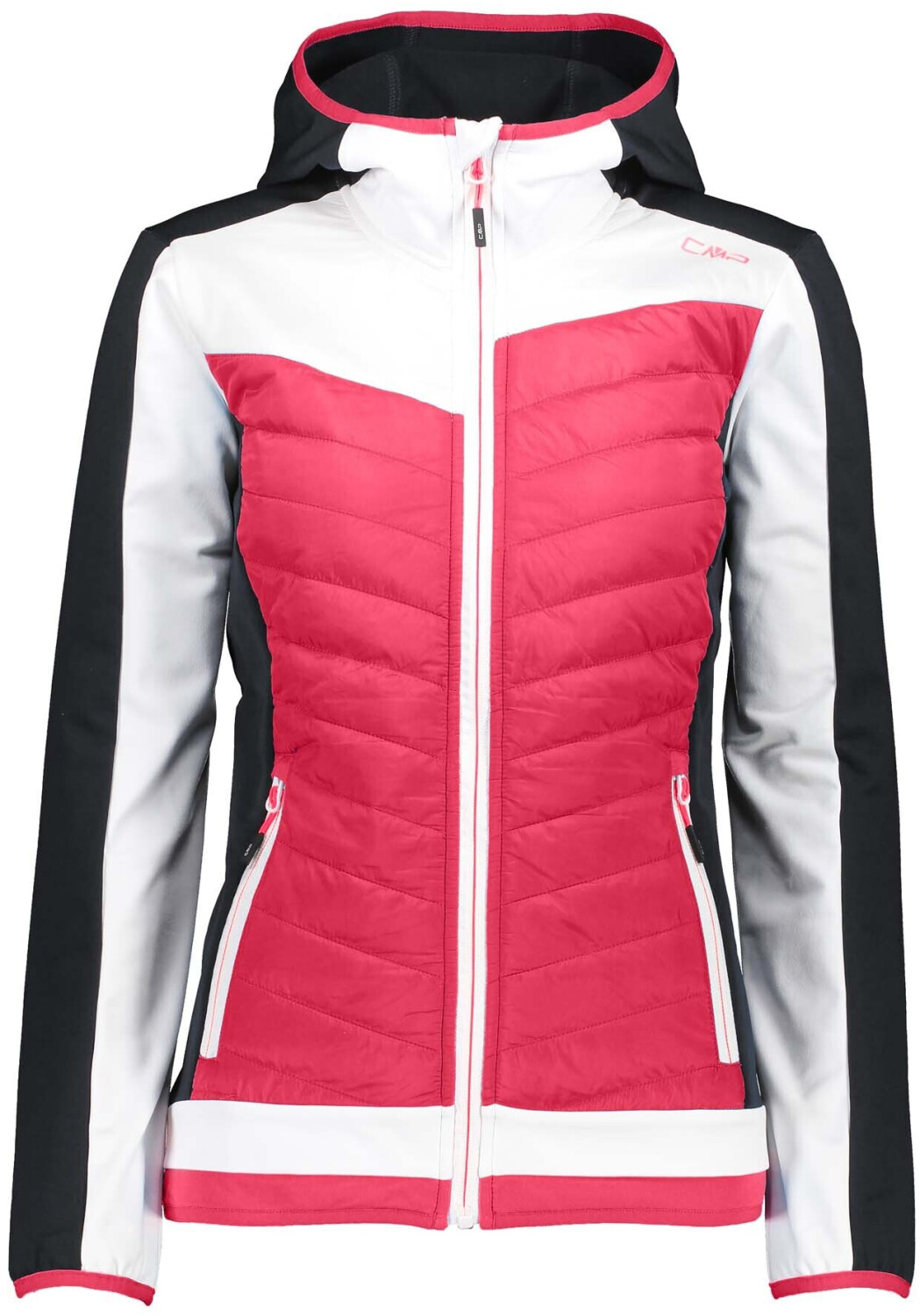 CMP Women's Hybrid Colour-Block Jacket With Hood (31E5736)