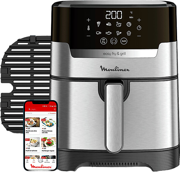 Moulinex Easy Fry & Grill Vision al MINIMO STORICO