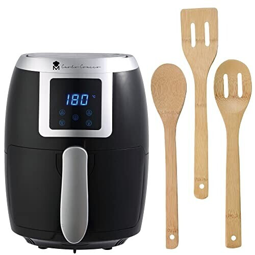 Bergner Air Fryer 1000W & Bamboo Utensil Set ab 93,42