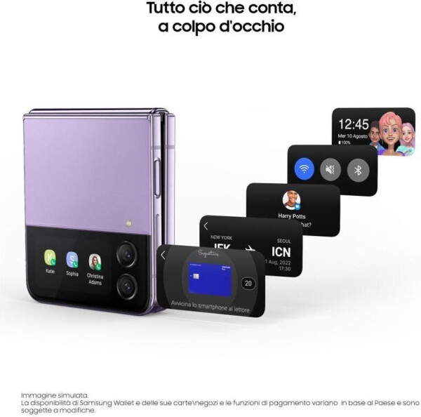 Samsung Galaxy Z Flip4 128GB Bora Purple, Bild 6