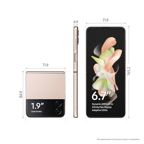 Samsung Galaxy Z Flip4 256GB Pink Gold, Bild 6