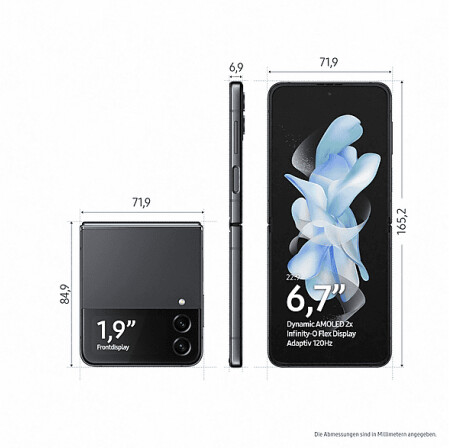Samsung Galaxy Z Flip4 256GB Graphite, Bild 11