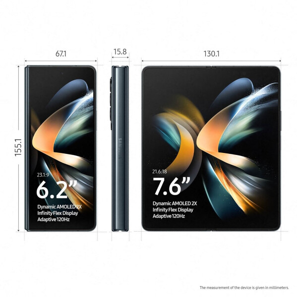 Samsung Galaxy Z Fold4 256GB Graygreen, Bild 6