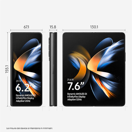 Samsung Galaxy Z Fold4 256GB Phantom Black, Bild 15