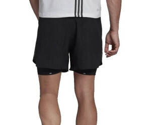 Buy Adidas Designed 4 Running Two-In-One Shorts black from £31.99 (Today) –  Best Deals on