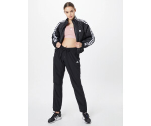 Ladies black adidas shop tracksuit