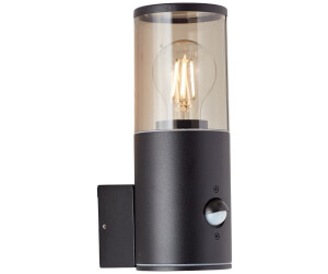 Brilliant Sergioro Außenwandlampe mit Bewegungsmelder schwarz bei € ab matt 34,95 Preisvergleich 
