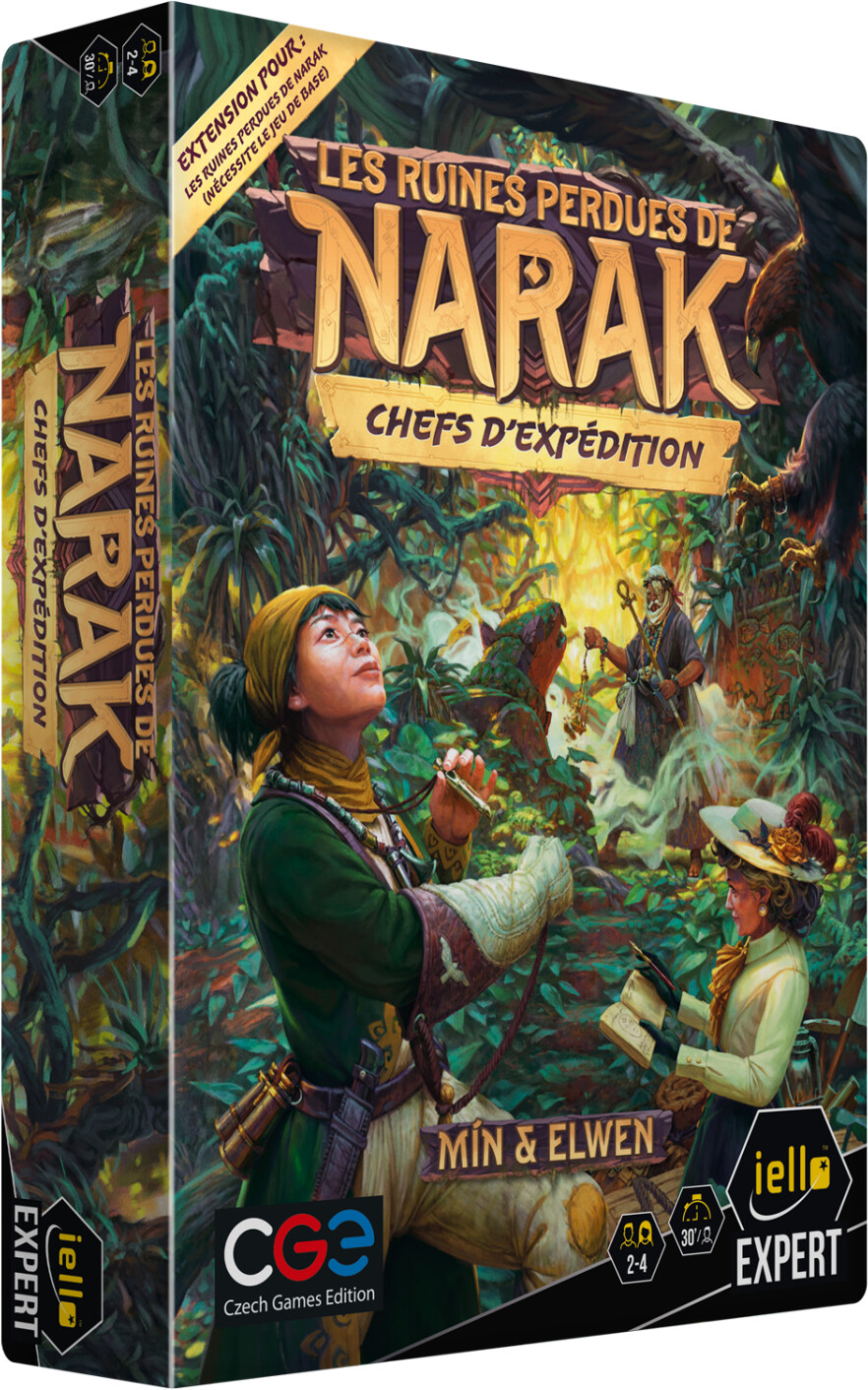 Les ruines perdues de Narak - Extension Chefs d'expédition