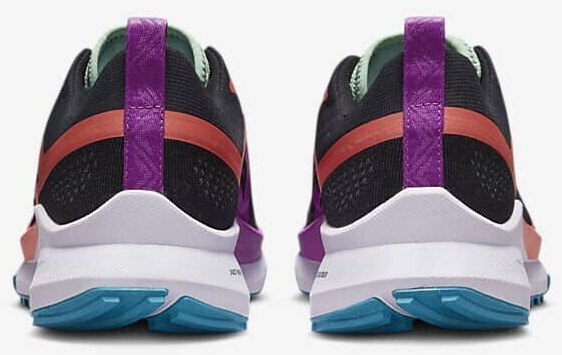 Buy Nike React Pegasus Trail 4 black vivid purple enamel reen