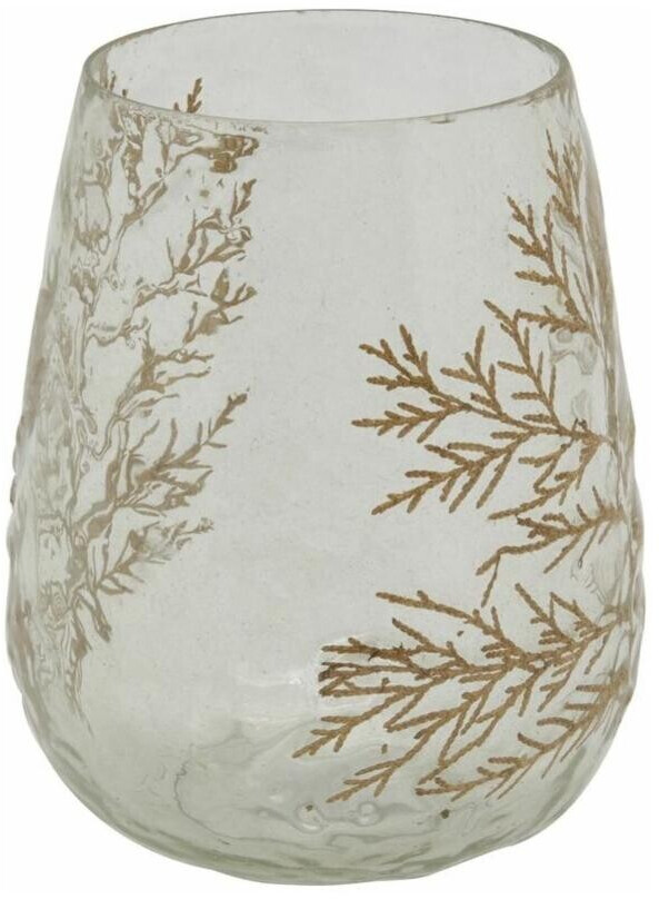 Aubry Gaspard Photophore fougère en verre