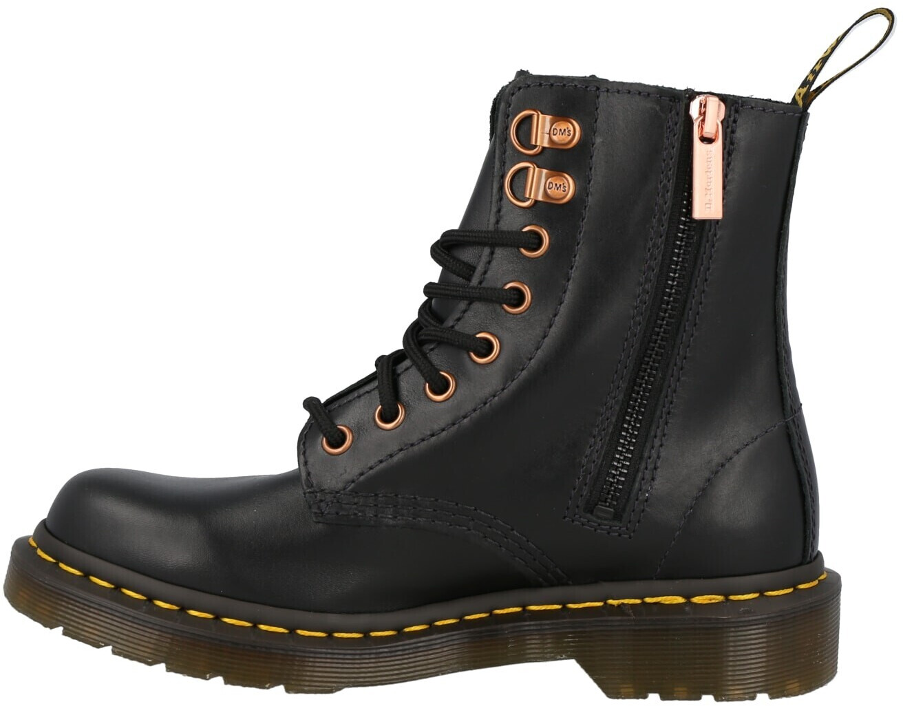 1460 pascal leather ankle boots best sale rose gold