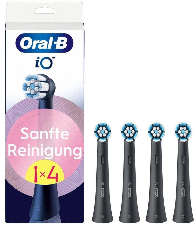Oral-B iO Sanfte Reinigung Aufsteckbürsten schwarz ab € 14,18 (Oktober 2026 Preise)