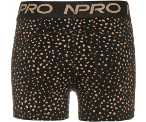 Puntualidad Analgésico Problema Nike Pro Dri-FIT Printed Training Shorts Woman (DM7682) black/hemp/white  desde 22,79 € | Compara precios en idealo