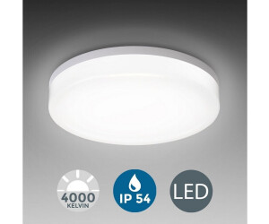B.K.Licht - Plafonnier - plafond salle de bain - plafonniers LED
