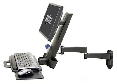 Ergotron 200 Series Combo Arm (45-230) Noir