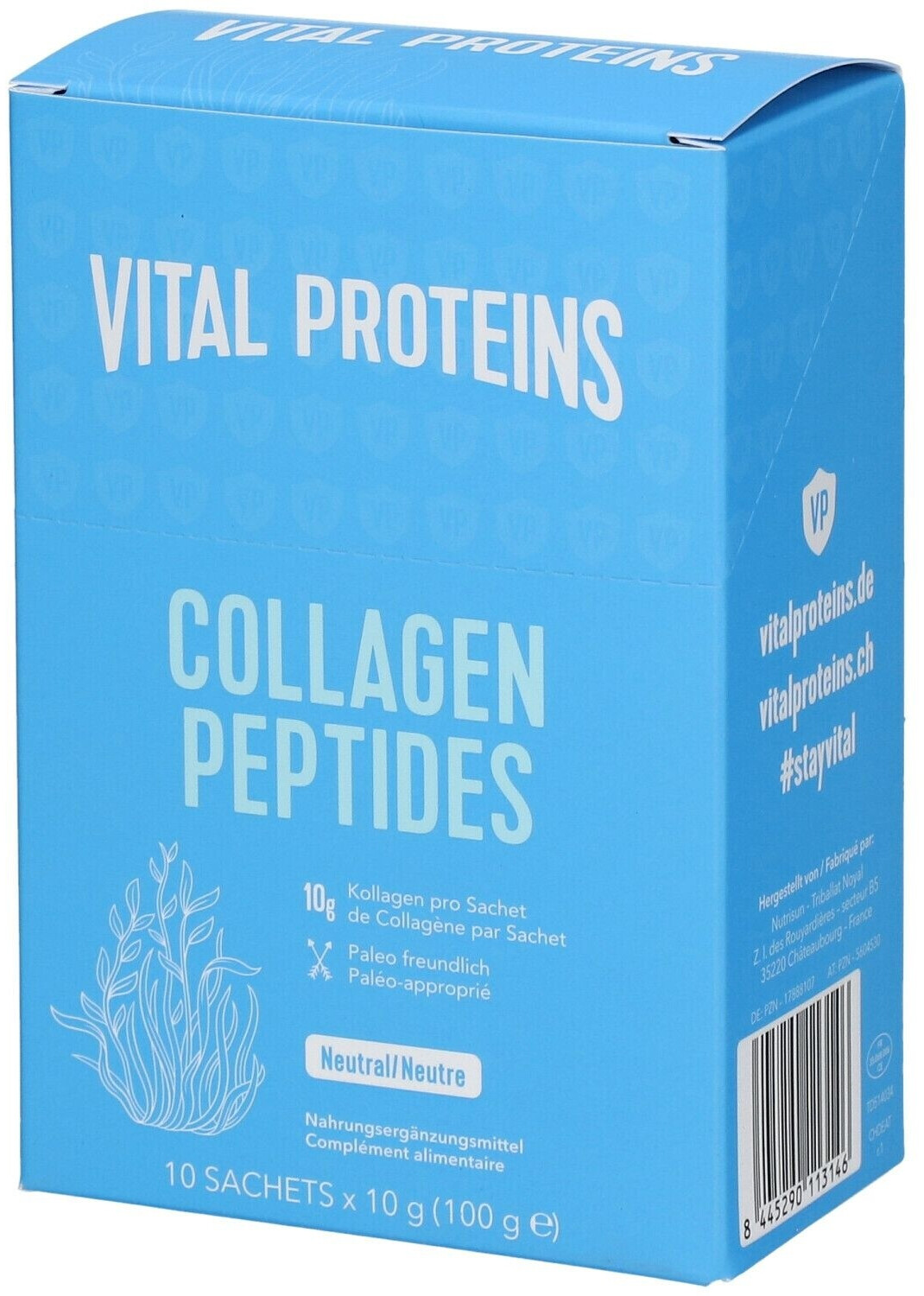 Nestlé Vital Proteins Collagen Peptides Sachets (10x10 g) ab 13,62