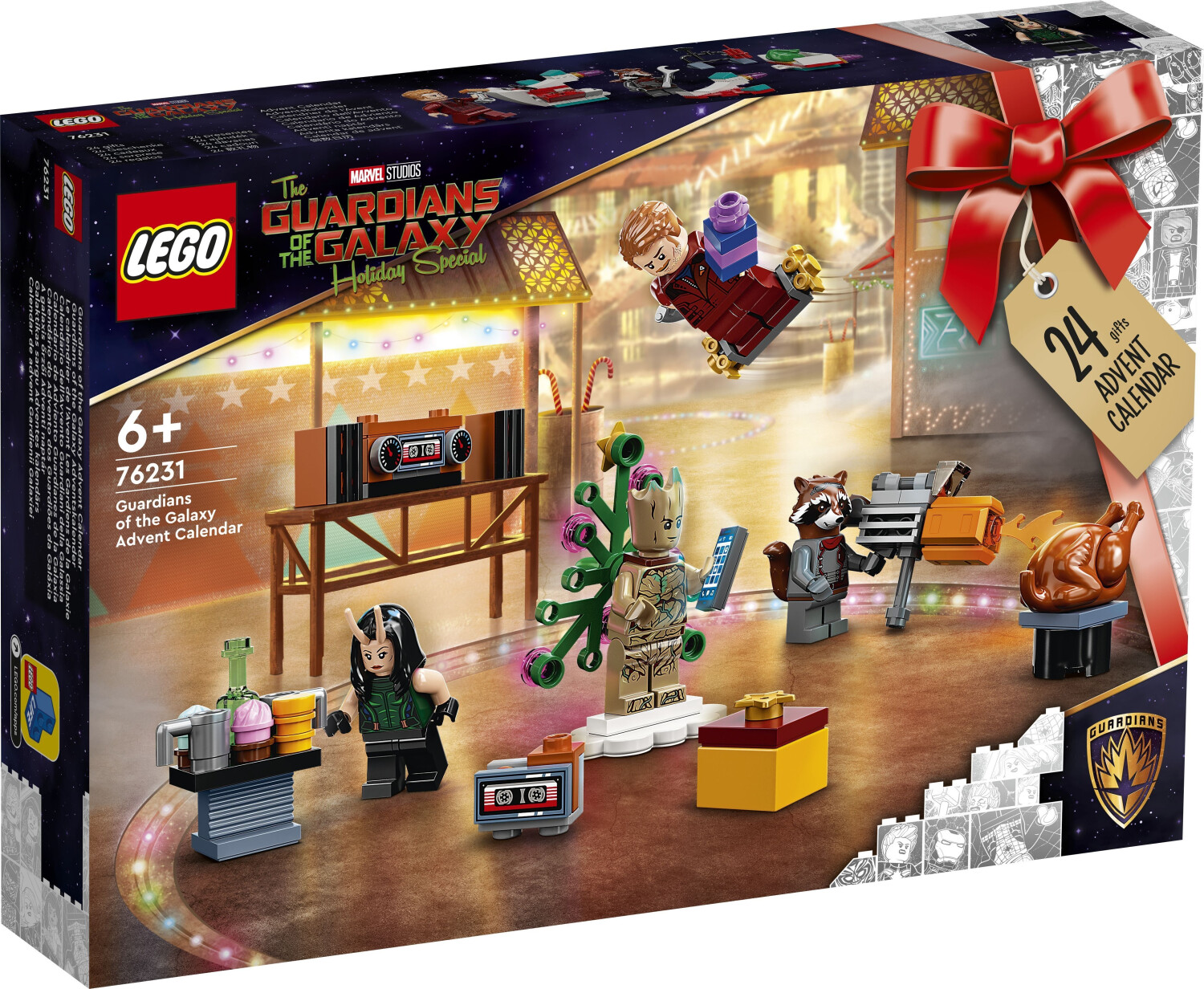 LEGO Calendrier de l'Avent Les Gardiens de la Galaxie 2022 (76231)