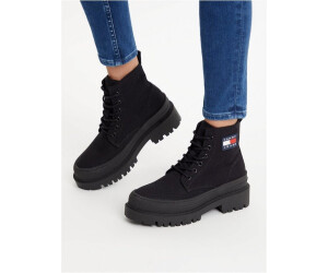 leather cleat lace up boots