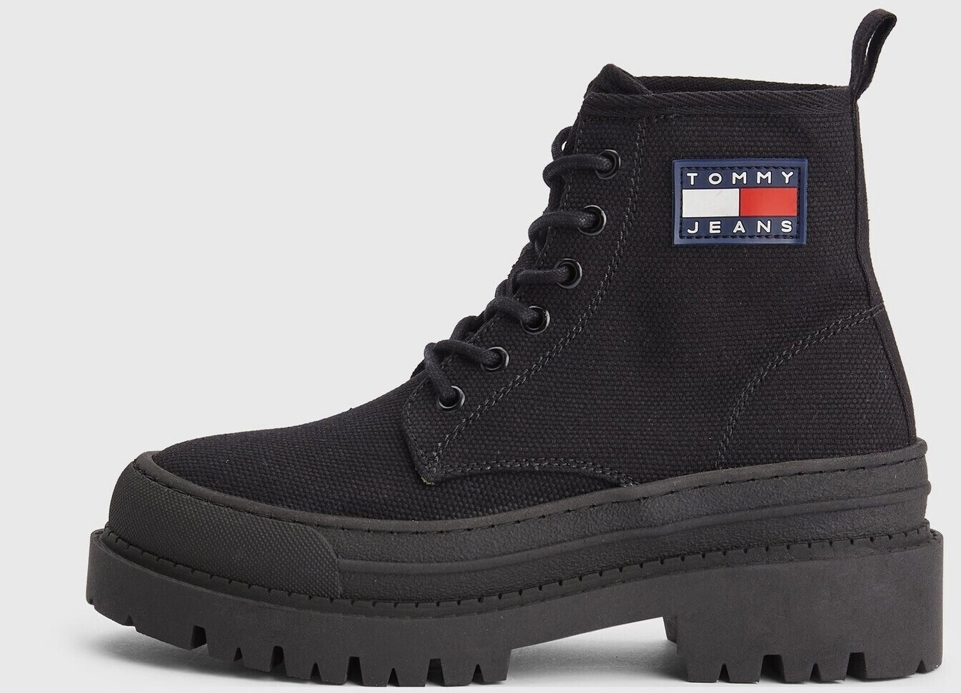 Tommy Hilfiger Chunky Cleat Lace-Up Boots (EN0EN01903) black