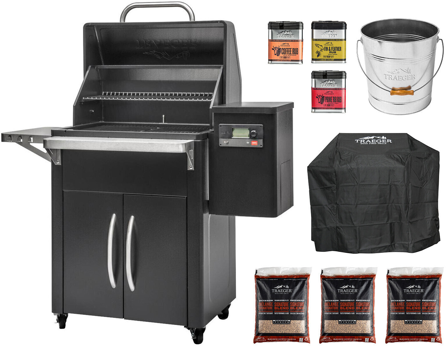 Traeger Silverton 620 Starterset Black ab 828,68 € Preisvergleich bei