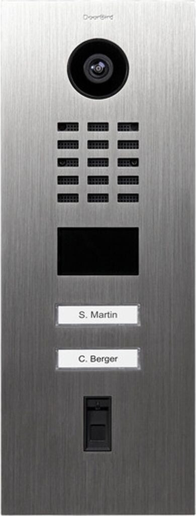 DoorBird D2102FV V2A stainless steel