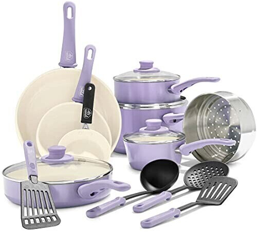 GreenLife Soft Grip Keramik 16 pcs. lavender