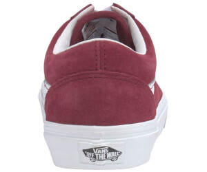 Vans old skool sales maroon suede