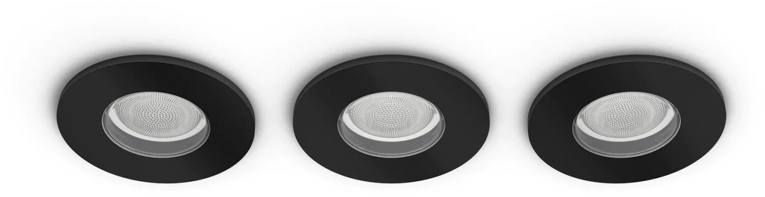 Philips Hue White & Color Ambience Xamento 3er-Set Black (929003526202)
