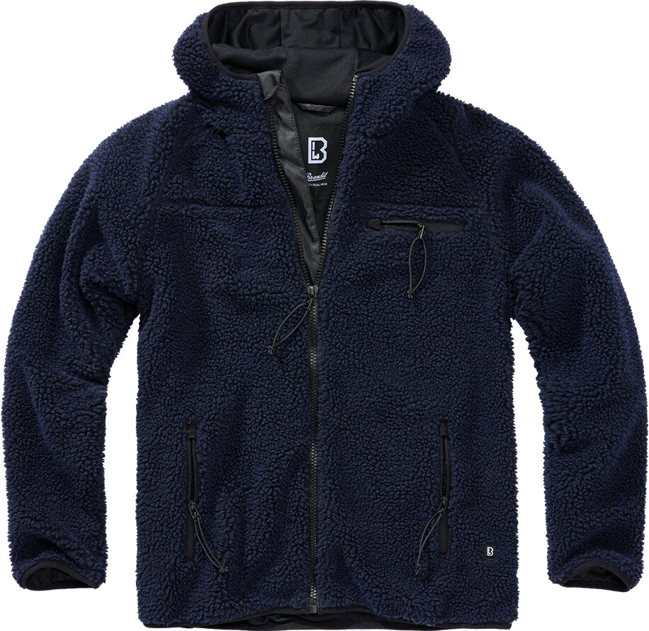 Brandit Teddyfleece Worker Jacket (5024-8) navy