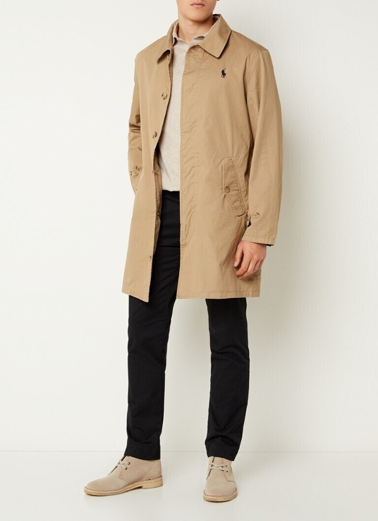 Polo ralph lauren mens trench coat discount