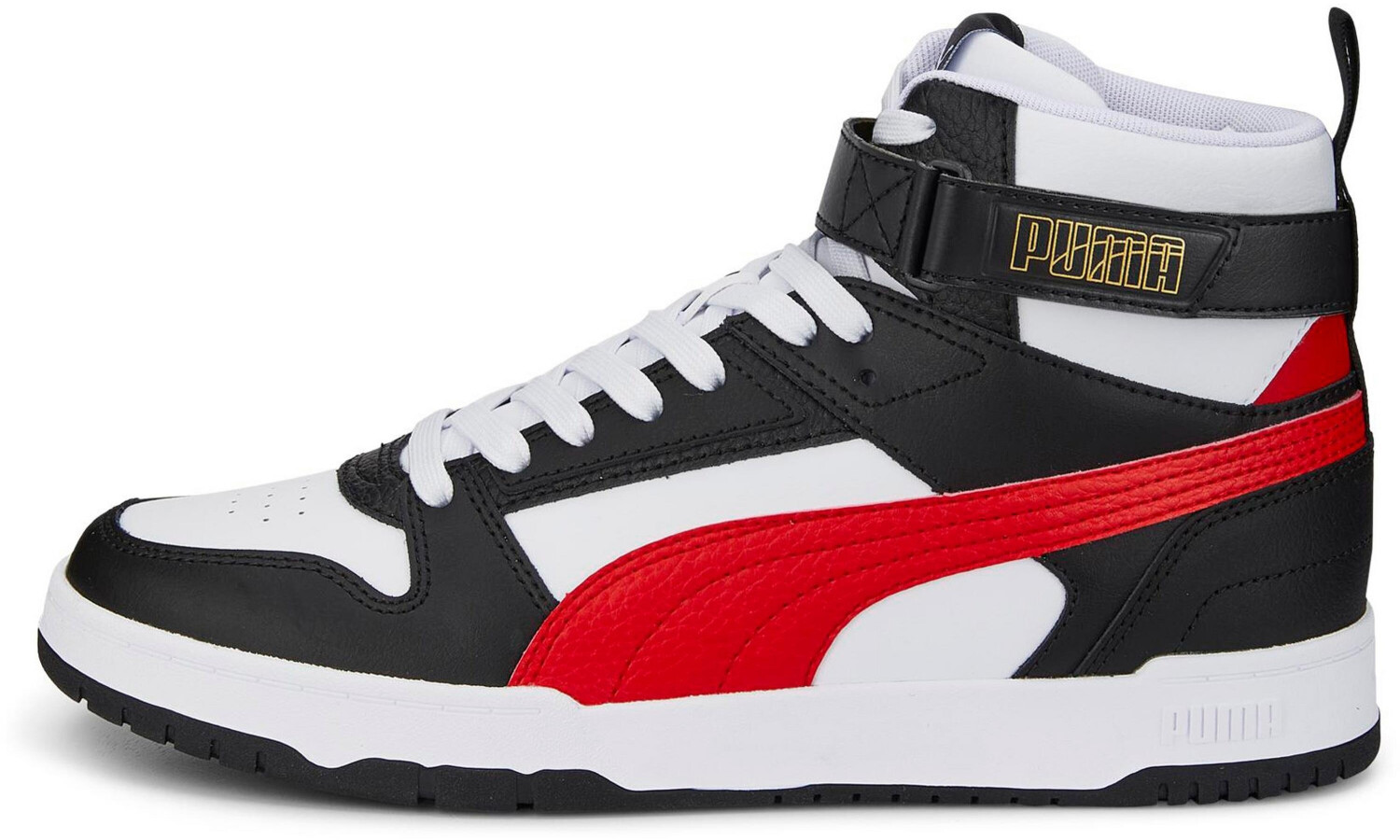 Puma RBD Rebound Game (385839) white/high risk red/black/team gold