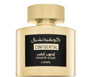Lattafa confidential gold outlet