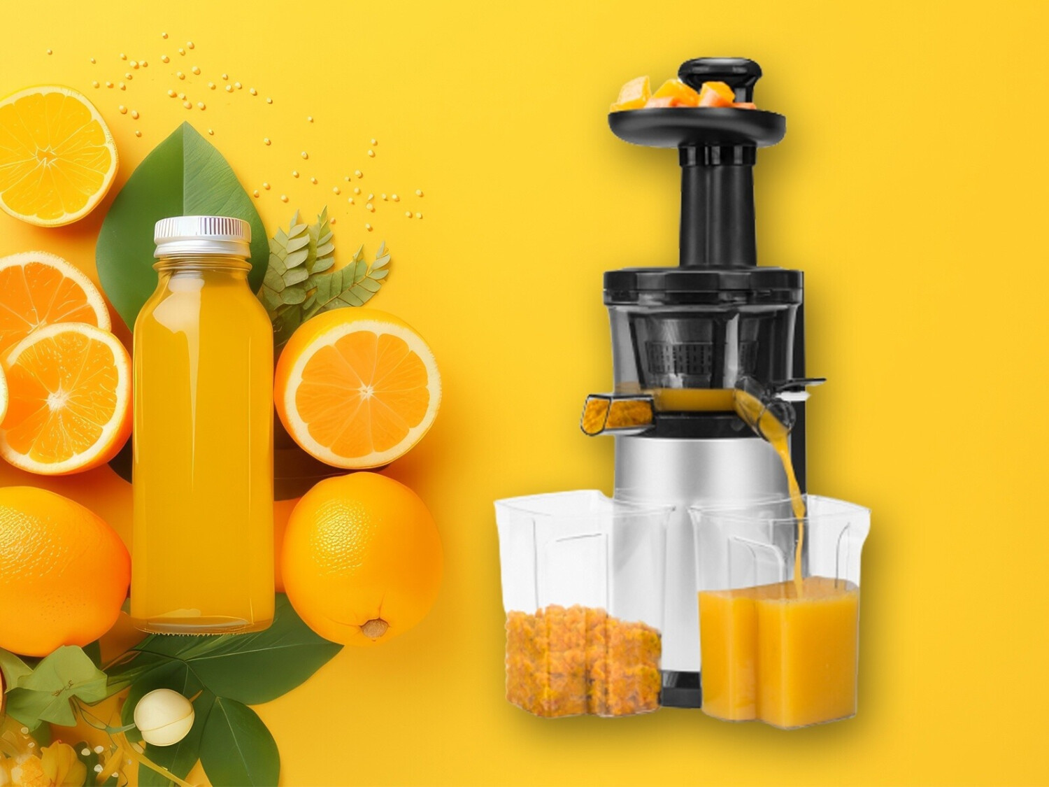 Tristar Slowjuicer SC-2303 silver/matte black