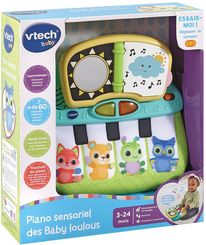 Vtech Piano sensoriel des Baby loulous au meilleur prix sur