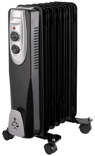 Gutfels Oil filled Radiator HR 32007 1500W Black