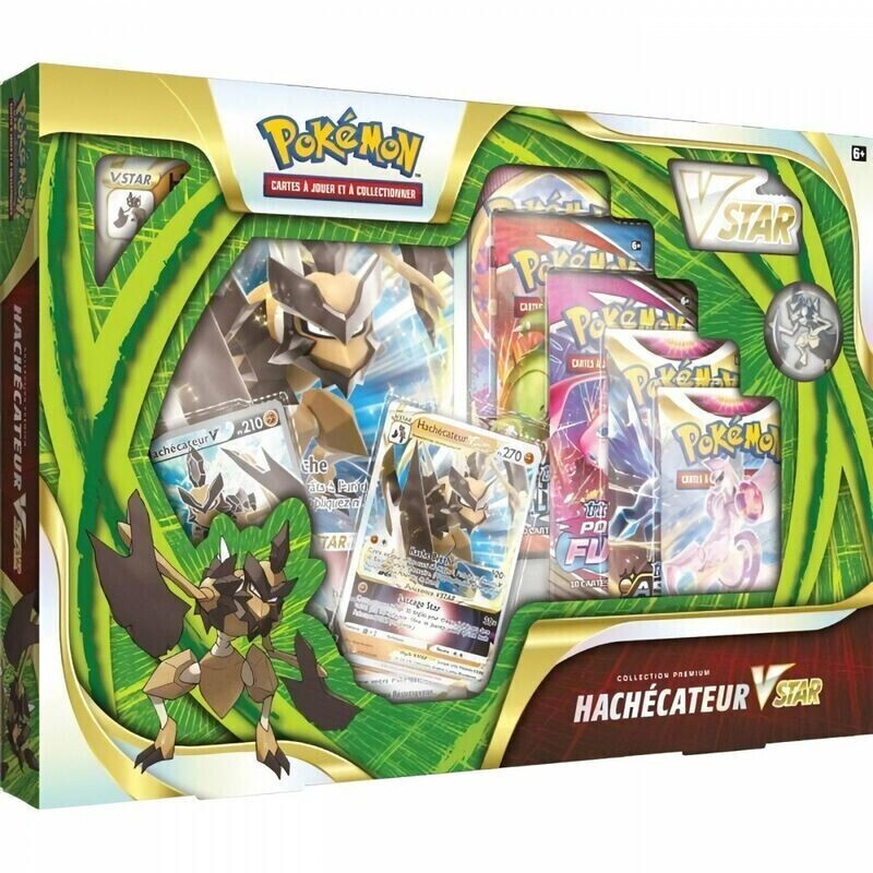 Asmodée Pokémon Coffret Hachécateur-VStar (français)