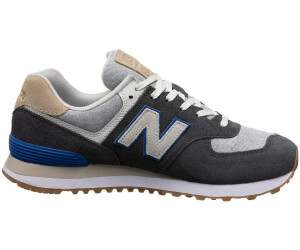 Black and white new balance 574 hotsell