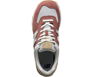 New balance 574 sport white red on sale